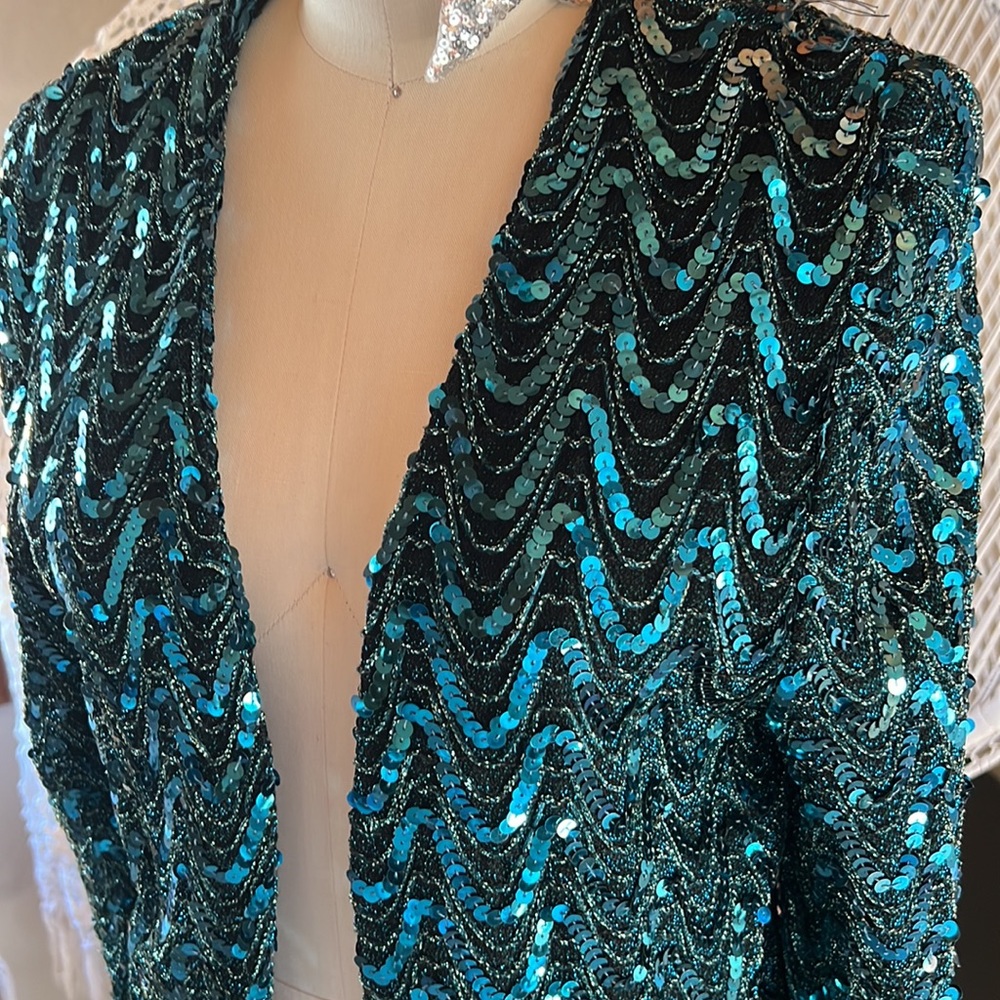Mermaid Sequin jacket - Picture 2 of 8